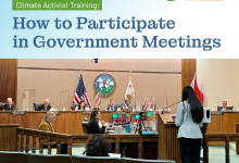 CEC’s Climate Activist Training