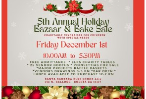 5th Annual ELKS Lodge Holiday Bazaar