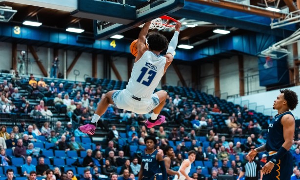 Ajay Mitchell Scores 30 Points to Lead UCSB Men’s Basketball Over  Northern Arizona