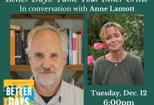 Book Talk Neal Allen & NYT Bestseller Ann Lamott