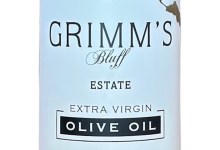Introducing Grimm’s Bluff Estate Virgin Olive Oil 