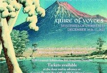 Quire of Voyces – Mysteries of Christmas Concert