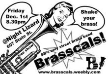 Brasscals! at Night Lizard
