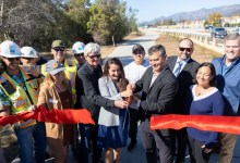 Santa Claus Lane Bikeway Complete, Public Celebration November 8
