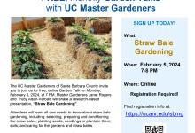 FREE, Virtual Monthly Garden Talk – “Straw Bale Gardening”