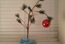 A Crooked Christmas Tree Straightens Out