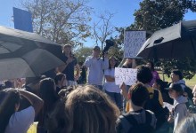 Dos Pueblos High School Students Walk Out of Class in Support of Teachers