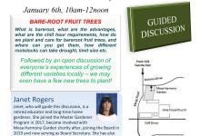 Mesa Harmony Garden – Bare-root Fruit Trees