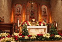 Christmas Day Masses at Old Mission Santa Barbara