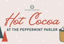 Hot Cocoa at Peppermint Parlor