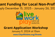 Attention Non-Profits: Applications Being Accepted for Grant Funds 2024-25 Beginning December 15