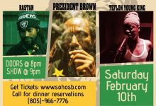 Bob Marley’s Bday with Prezident Brown + Guests