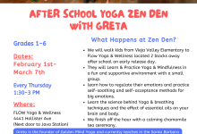 After School Yoga Zen Den with Greta