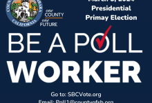 Poll Workers Needed for Upcoming Election