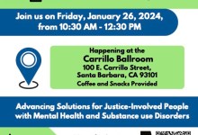 Public Meeting Aims to Enhance Advanced Solutions for Justice-Involved People with Mental Health and Substance Use Disorders
