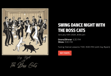 Swing Dance Night with the Boss Cats