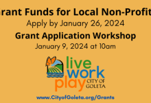 City of Goleta Grant Funds Available for Local Non-Profits