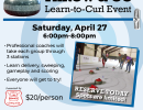 Throw and Go!  Learn to Curl Event