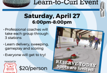 Throw and Go!  Learn to Curl Event