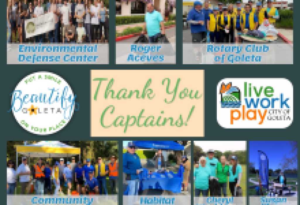 Beautify Goleta Thanks Team Captains