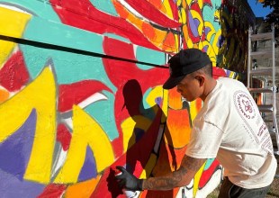 Year of the Dragon Mural Celebrates Asian Culture in Downtown Santa Barbara