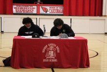 Bishop Diego Football Stars Sign Letters of Intent to Play at Cal Poly