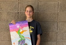 Goleta Valley Junior High Student Wins District Art Competition