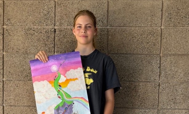 Goleta Valley Junior High Student Wins District Art Competition