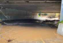 Maria Ygnacio Bike Path Closed Due to Flooding 