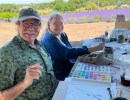 Watercolor in Wine Country