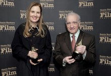The Legendary Martin Scorsese Shares the Stage — and Great Stories — with Fellow Oscar Nominee Justine Triet