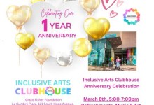 Inclusive Arts Clubhouse Anniversary Celebration