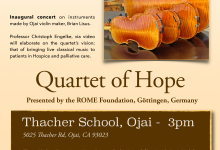 Inaugural Quartet of Hope Concert