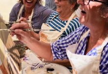 Painting in the Vineyard