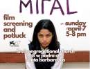 Central Coast Antiwar Coalition Screens “MIRAL” – Potluck and Fundraiser