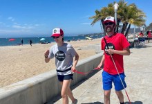 Blind Fitness Beach Walk & Run