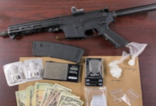 Solvang Man Arrested for DUI and Ghost Rifle and Drug Charges