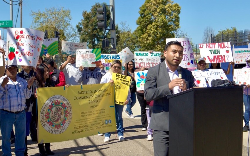 Farmworkers on the Central Coast Push for Livable Wage
