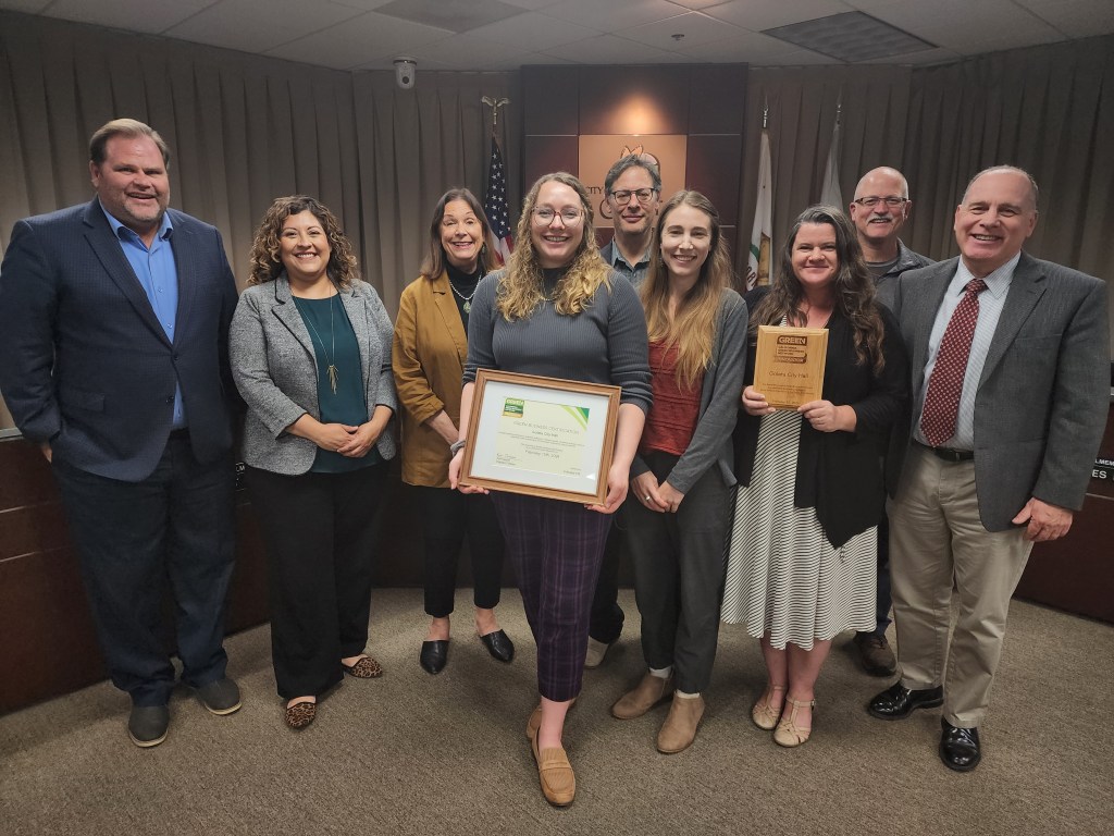 Goleta City Hall Receives Green Business Certification The Santa
