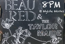 Beau Red playing at Wyldeworks this eve! 8:00