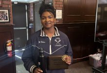 SBART Press Luncheon: Maia Holmes and Zeke Adderley Honored as Athletes of the Week