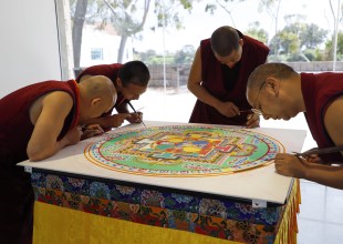 Monks Make Their Mark 