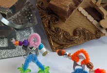 3D Wire Art Bead Maze & Sculptures