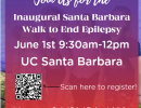 Inaugural Walk to End Epilepsy Santa Barbara