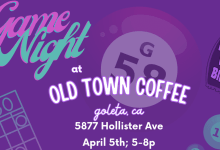 Game Night with Prizes at Old Town Coffee – Goleta