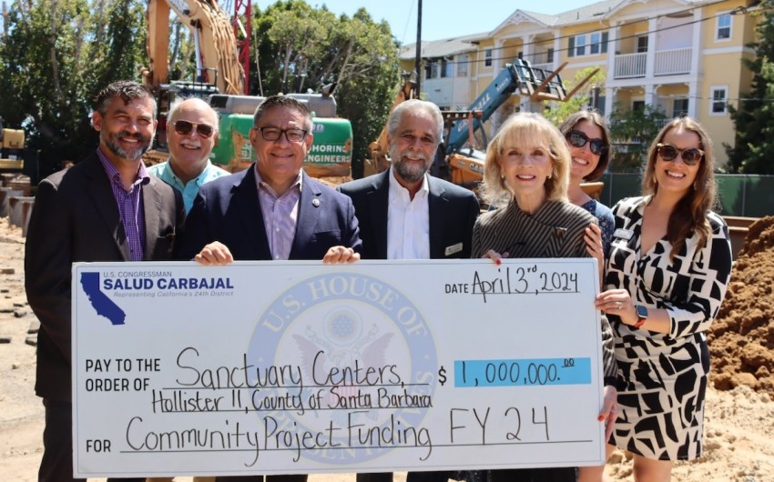 Sanctuary Centers Gets $1 Million Toward Project in Downtown Santa Barbara