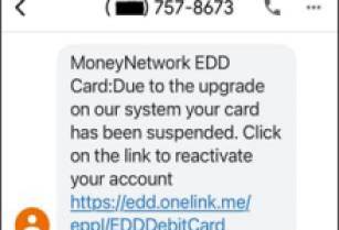 EDD Reminds Californians to Beware of Scammers