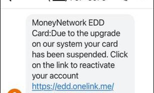 EDD Reminds Californians to Beware of Scammers