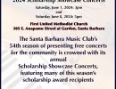 S.B. Music Club Scholarship Showcase Concert
