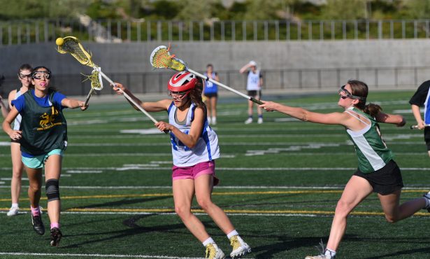 Liv Plourdes of San Marcos Scores Game Winning Goal at Channel League Girls Lacrosse All Star Game